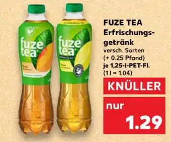 Kaufland FUZE TEA Erfrischungsgetränk Angebot