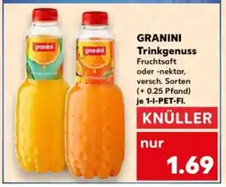 Kaufland Granini Trinkgenuss Angebot