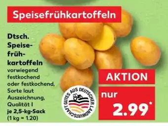 Kaufland Speisefrühkartoffeln Angebot