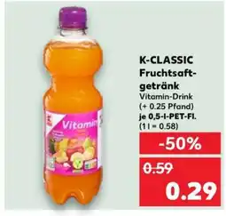 Kaufland K-CLASSIC Fruchtsaftgetränk Angebot