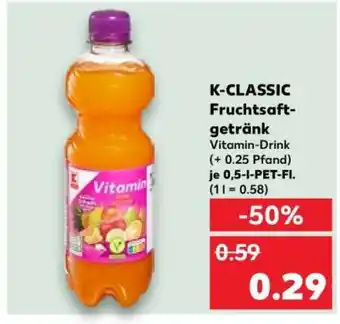 Kaufland K-CLASSIC Fruchtsaftgetränk Angebot