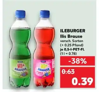 Kaufland ILEBURGER Ilis Brause Angebot