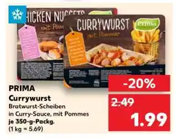 Kaufland PRIMA Currywurst Angebot