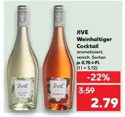 Kaufland JIVE Weinhaltiger Cocktail Angebot