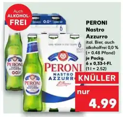 Kaufland PERONI Nastro Azzurro Angebot