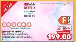 Kaufland UHD-Smart-TV 43R5GY Angebot