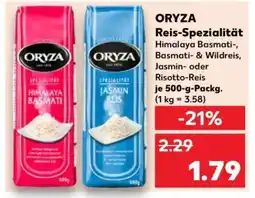 Kaufland Oryza Reis-Spezialität Angebot