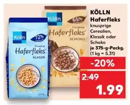 Kaufland KÖLLN Haferfleks Angebot