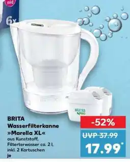 Kaufland BRITA Wasserfilterkanne Marella XL Angebot