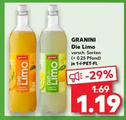 Kaufland GRANINI Die Limo Angebot