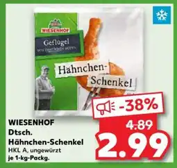 Kaufland WIESENHOF Dtsch. Hähnchen-Schenkel Angebot
