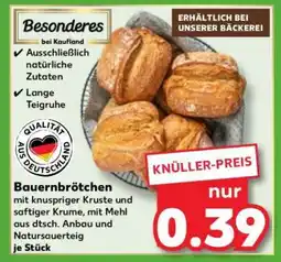 Kaufland Bauernbrötchen Angebot