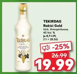 Kaufland TEKIRDAG Rakisi Gold Angebot