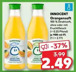Kaufland INNOCENT Orangensaft Angebot