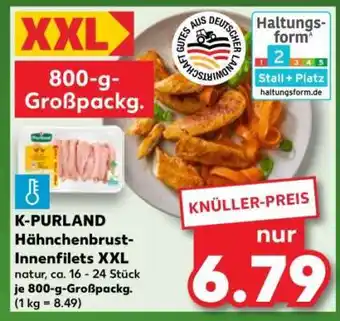 Kaufland K-PURLAND Hähnchenbrust-Innenfilets XXL Angebot