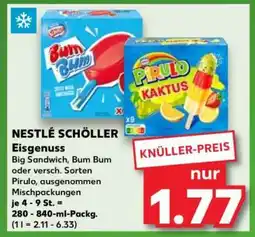 Kaufland NESTLÉ SCHÖLLER Eisgenuss Angebot