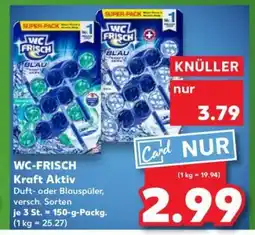 Kaufland WC FRISCH Kraft aktiv Angebot