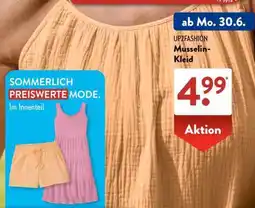 Aldi Süd UP2FASHION Musselin-Kleid Angebot