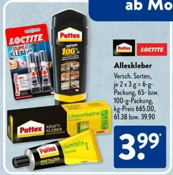 Aldi Süd Alleskleber Angebot
