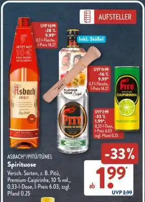 Aldi Süd Spirituose Angebot
