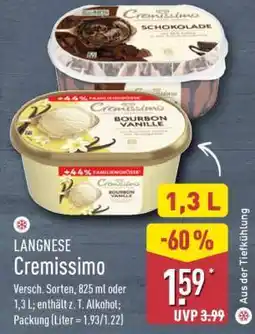 Aldi Nord LANGNESE Cremissimo Angebot