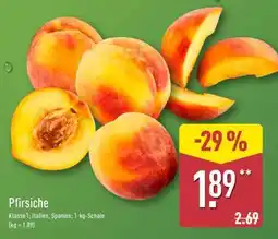 Aldi Nord Pfirsiche Angebot