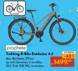 Aldi Süd Trekking-E-Bike Entdecker 4.3 Angebot