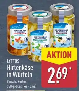 Aldi Nord LYTTOS Hirtenkäse in Würfeln Angebot