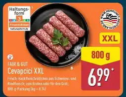 Aldi Nord FAIR & GUT Cevapcici XXL Angebot