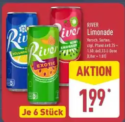 Aldi Nord RIVER Limonade Angebot