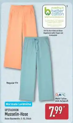 Aldi Nord UP2FASHION Musselin-Hose Angebot