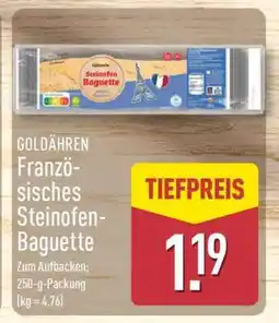 Aldi Nord GOLDÄHREN Französisches Steinofen-Baguette Angebot