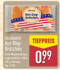 Aldi Nord GOLDÄHREN Hot-Dog-Brötchen Angebot