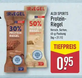 Aldi Nord ALDI SPORTS Protein-Riegel Angebot