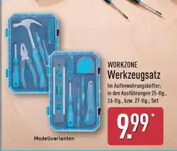 Aldi Nord WORKZONE Werkzeugsatz Angebot