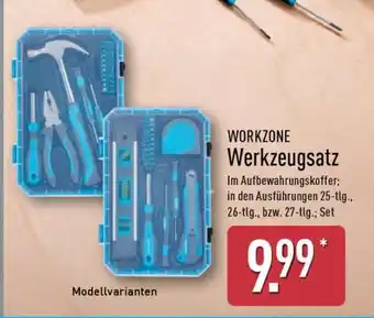 Aldi Nord WORKZONE Werkzeugsatz Angebot