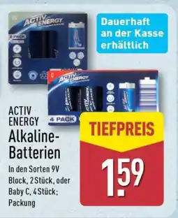 Aldi Nord ACTIV ENERGY Alkaline-Batterien Angebot
