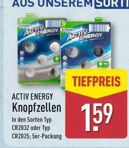 Aldi Nord ACTIV ENERGY Knopfzellen Angebot