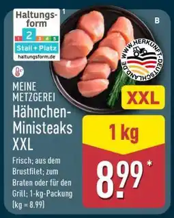Aldi Nord MEINE METZGEREI Hähnchen-Ministeaks XXL Angebot