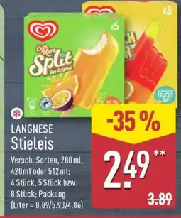 Aldi Nord LANGNESE Stieleis Angebot