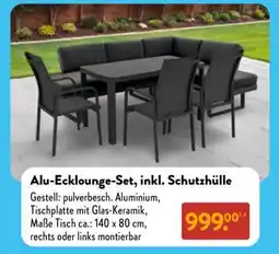 Aldi Nord Alu-Ecklounge-Set, inkl. Schutzhülle Angebot