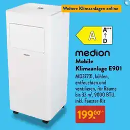 Aldi Nord Medion Mobile Klimaanlage E901 Angebot