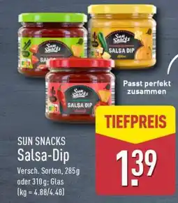 Aldi Nord SUN SNACKS Salsa-Dip Angebot