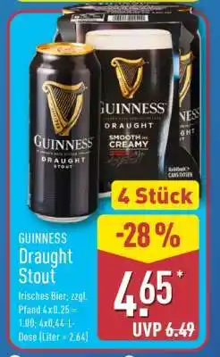 Aldi Nord GUINNESS Draught Stout Angebot