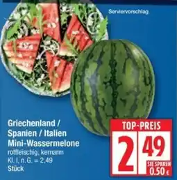 Edeka Mini-Wassermelone Angebot