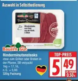 Edeka Bauern Gut Rinderminutensteaks Angebot