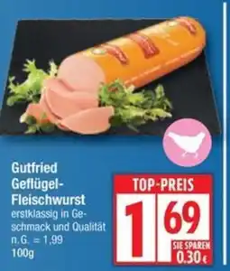 Edeka Gutfried Geflügel- Fleischwurst Angebot