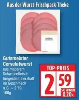Edeka Gutsmeister Cervelatwurst Angebot