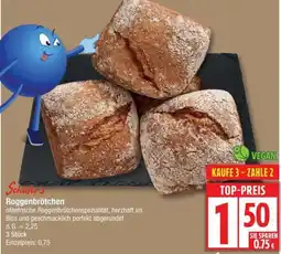 Edeka Schafer's Roggenbrötchen Angebot