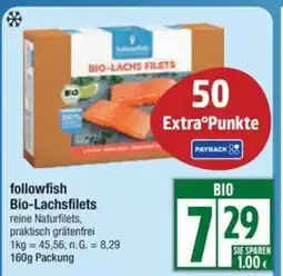 Edeka followfish Bio-Lachsfilets Angebot